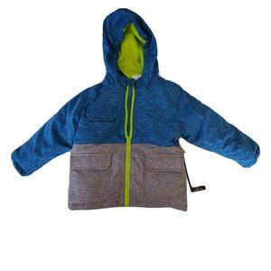 Swiss Tech 4 in 1 winter jacket coat youth Boys Size 2T Blue/Green NEW